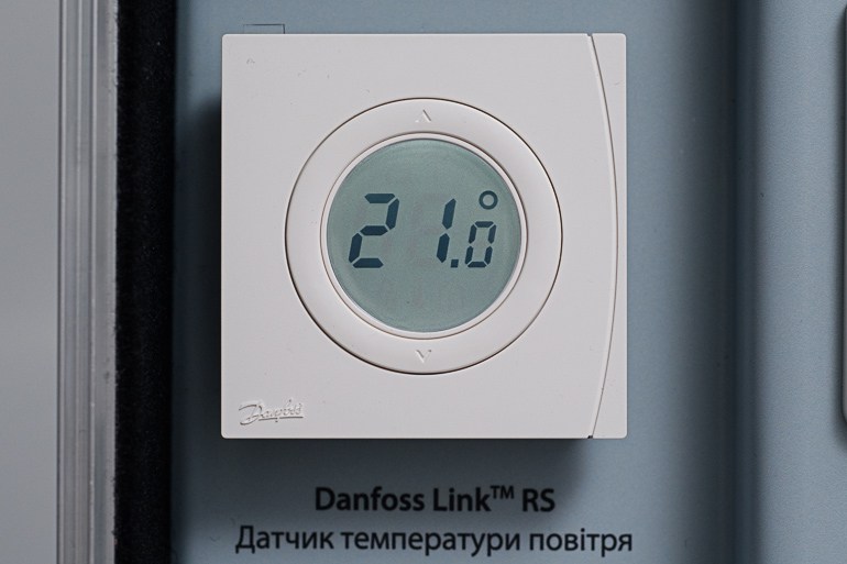 Центральная сенсорная панель Danfoss Link™ СС