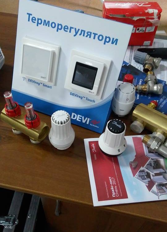 Совместное обучение с компанией Danfoss 21 марта 2017 года