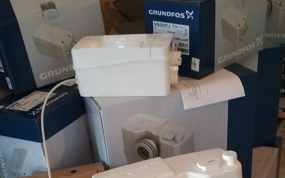 Поставка компактных канализационных насосных станций GRUNDFOS на судостроительный завод